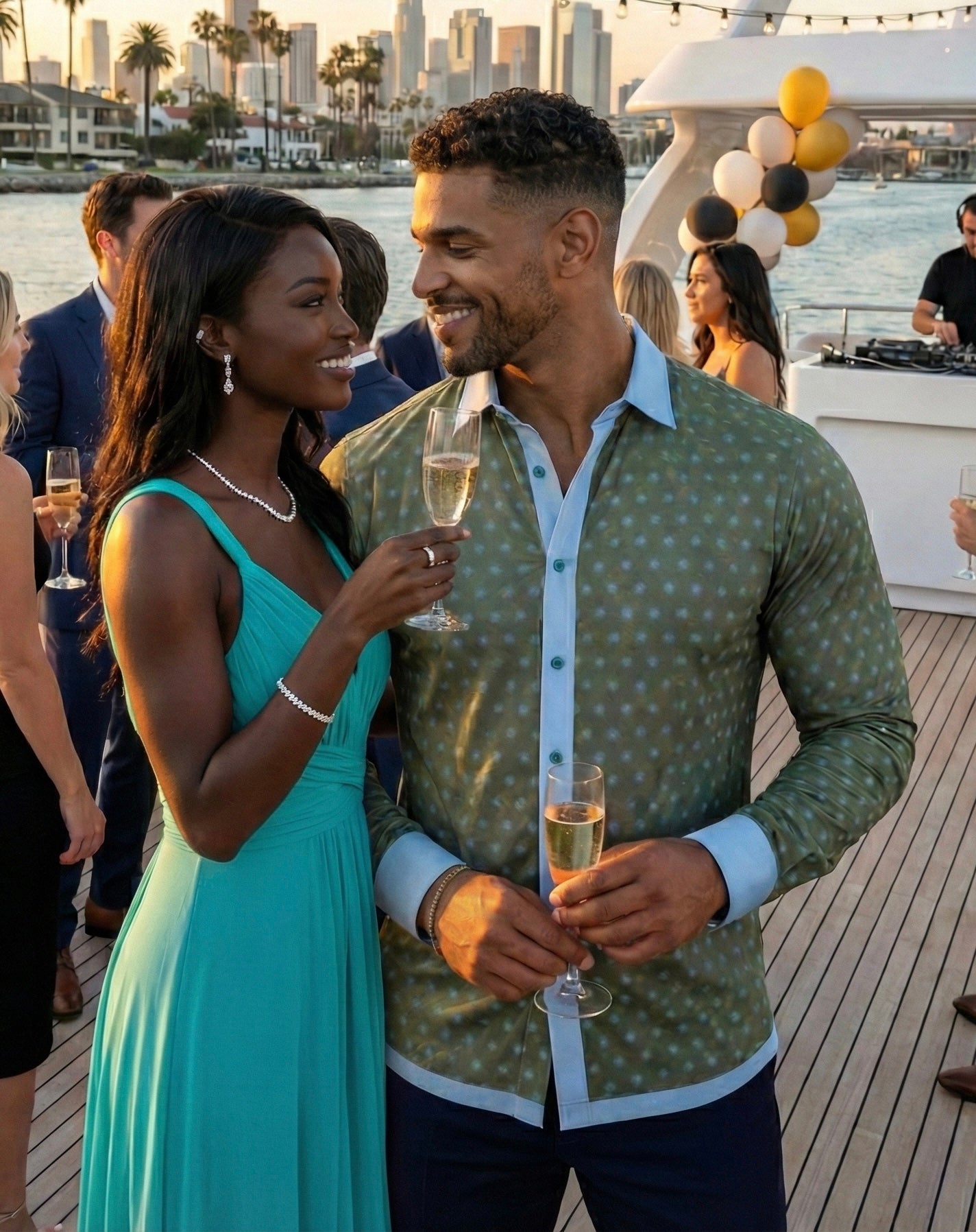 Green Spot LS Button-Down