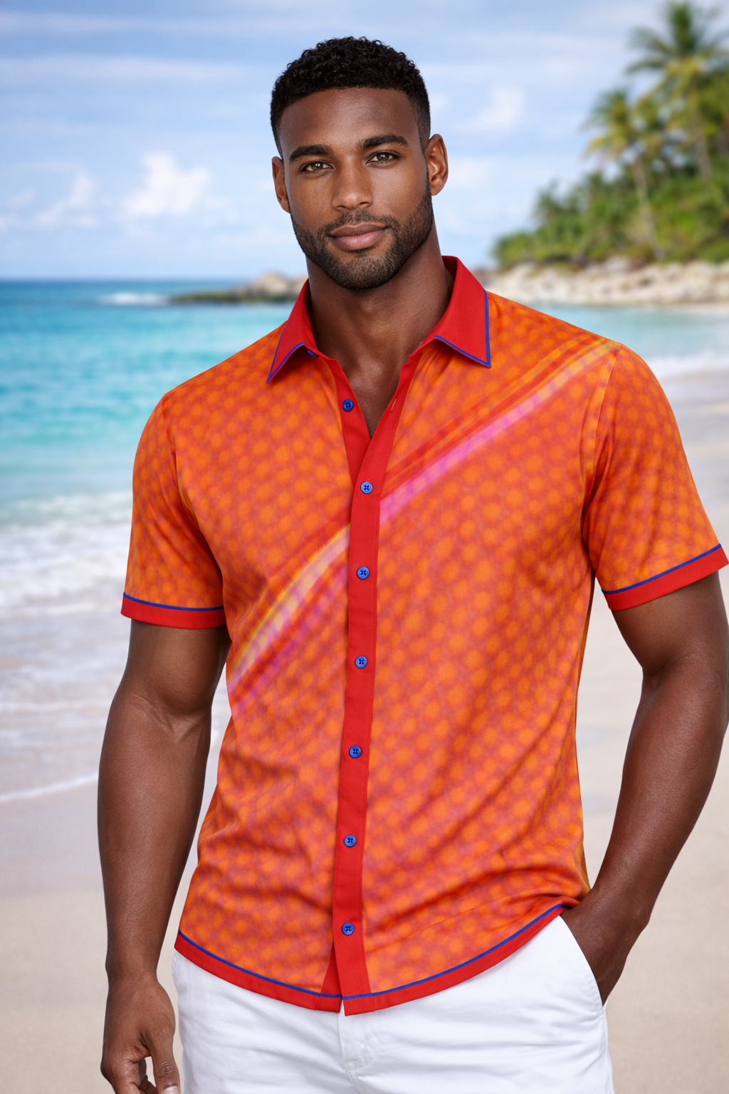 Anthias Short-Sleeved Button Down